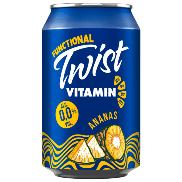 TWIST Radler ananas 0% 0,33l
