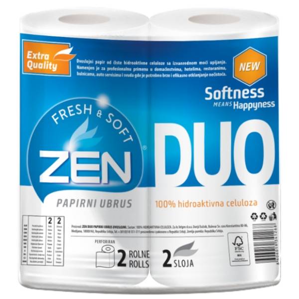 Ubrus ZEN Duo 2sloja 2kom