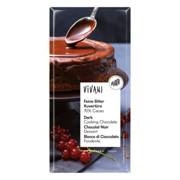 VIVANI čokolada za kuvanje 200g