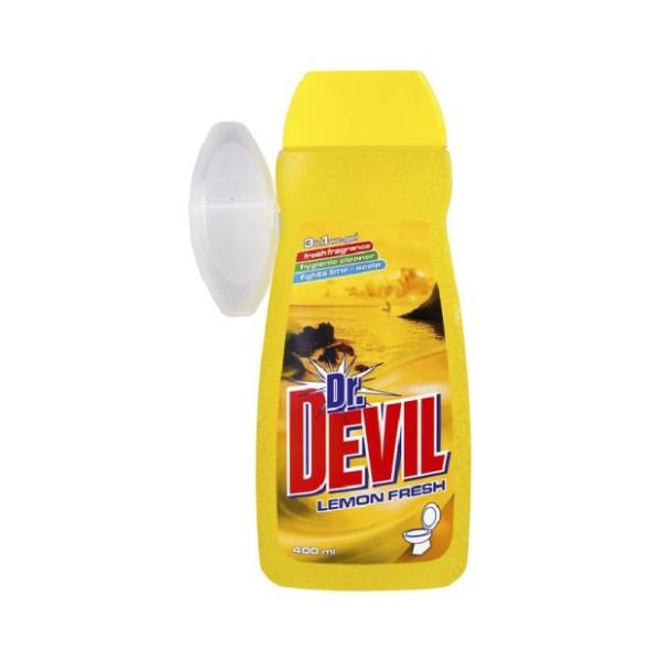 WC gel DR DEVIL 3u1 lemon fresh 400ml