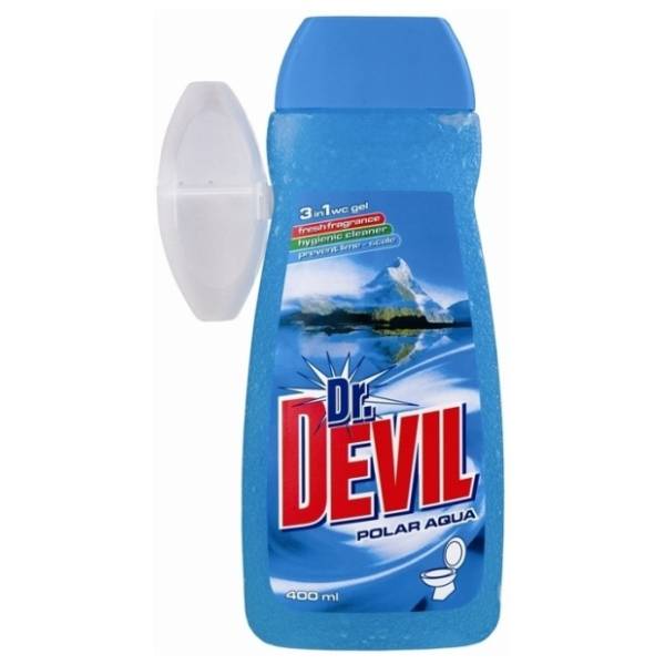 WC gel DR DEVIL 3u1 polar aqua 400ml