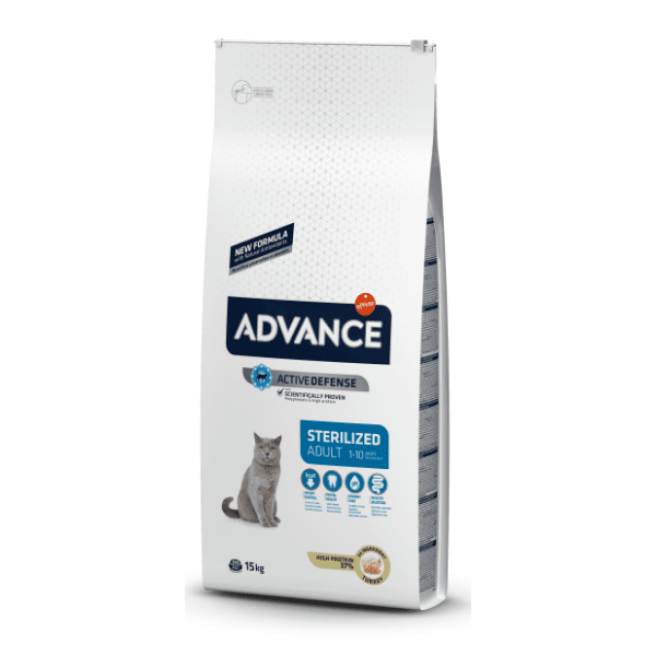 ADVANCE Cat sterilized  hrana za mačke ćuretina i ječam 15kg