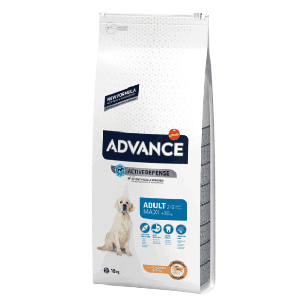 ADVANCE Maxi adult hrana za pse piletina i pirinač 18kg