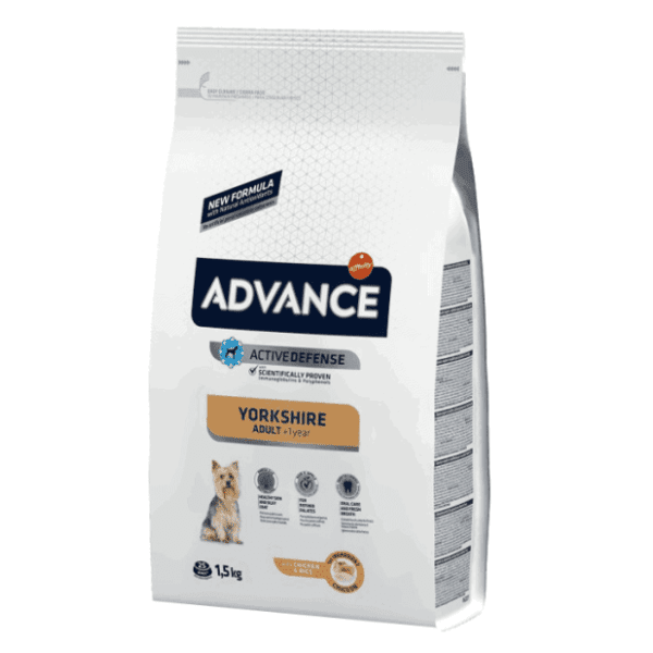 ADVANCE Yorkshire terrier adult hrana za pse 1,5kg