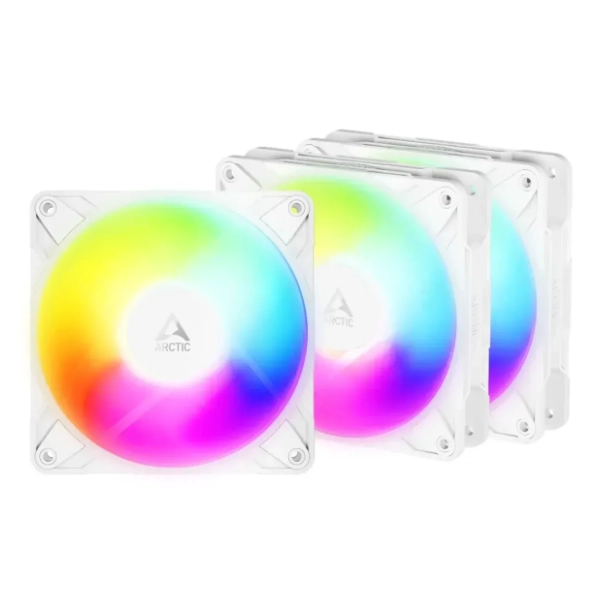 ARCTIC P12 Pro Reverse A-RGB (3u1) White ventilator za PC