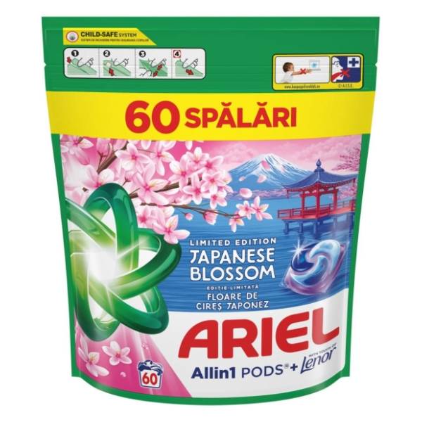 ARIEL PODS Japanese blossom kapsule za veš 60kom
