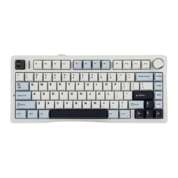 AULA bežična tastatura AU75 Sea Salt Blue