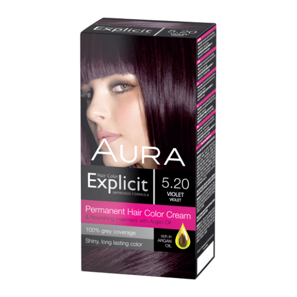AURA Explicit farba za kosu 5.20 violet