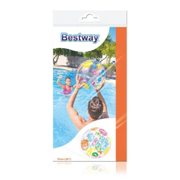 BESTWAY lopta za plažu 51cm