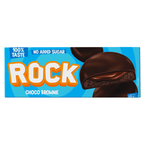 Biskvit ROCK choco brownie 128g