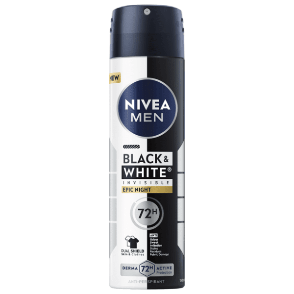 Dezodorans NIVEA Men black & white epic night 150ml