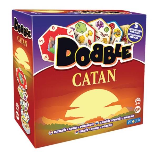 Društvena igra Dobble Catan