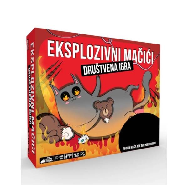 Društvena igra Eksplozivni mačići board game
