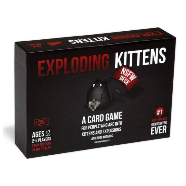 Društvena igra Not safe for work edition EXPLODING KITTENS