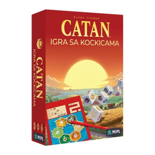 Društvena igra sa kockicama Catan