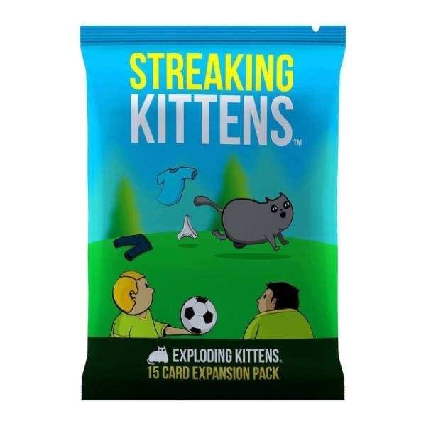 Društvena igra Streaking kittens 2nd expansion EXPLODING KITTENS