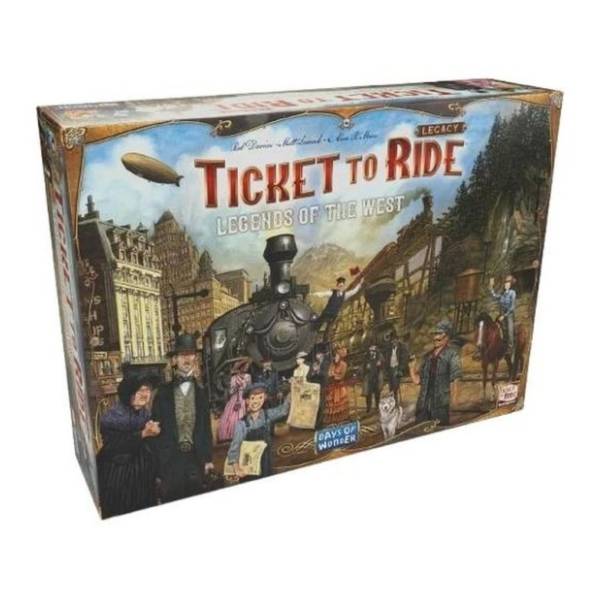 Društvena igra Ticket to ride legacy Legends of the West