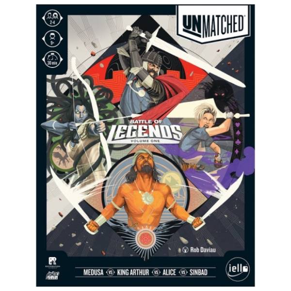Društvena igra Unmatched battle of legends volume one