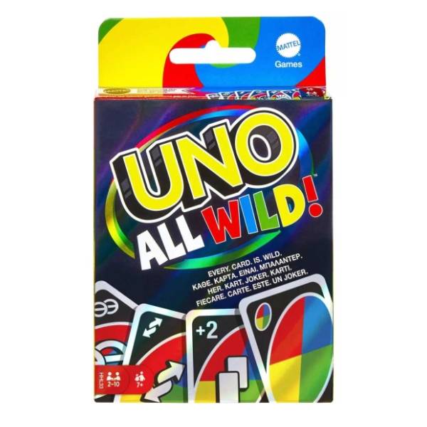 Društvena igra Uno all wild MATTEL
