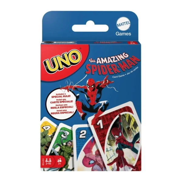 Društvena igra Uno The Amazing Spiderman MATTEL