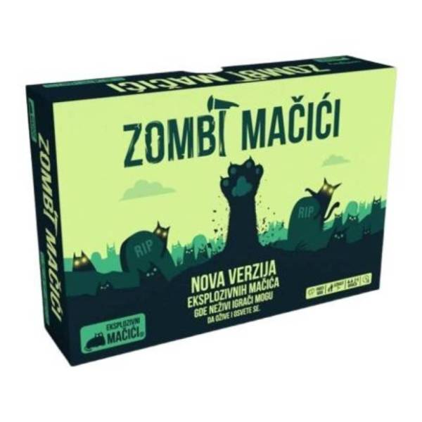 Društvena igra Zombi mačiči nova verzija