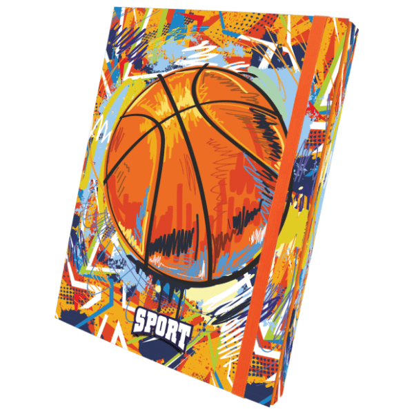 Fascikla sa gumom OPTIMUM 3D Box basket