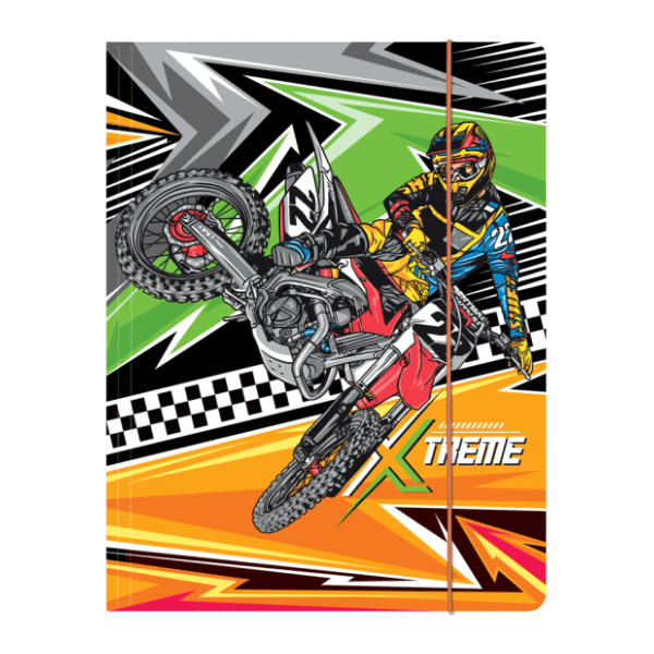 Fascikla sa gumom OPTIMUM 3D Lux motor extreme