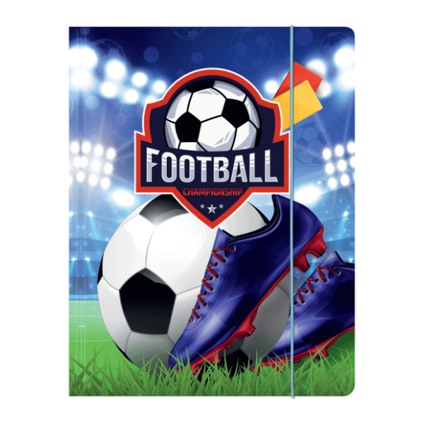 Fascikla sa gumom OPTIMUM Lux football
