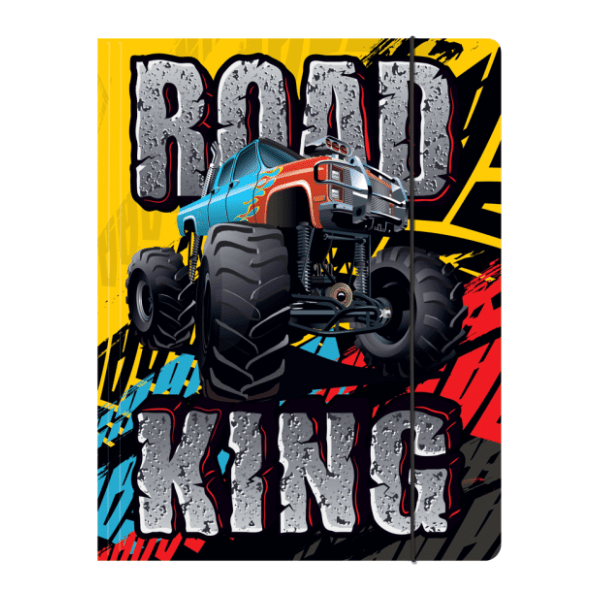 Fascikla sa gumom OPTIMUM Lux road king