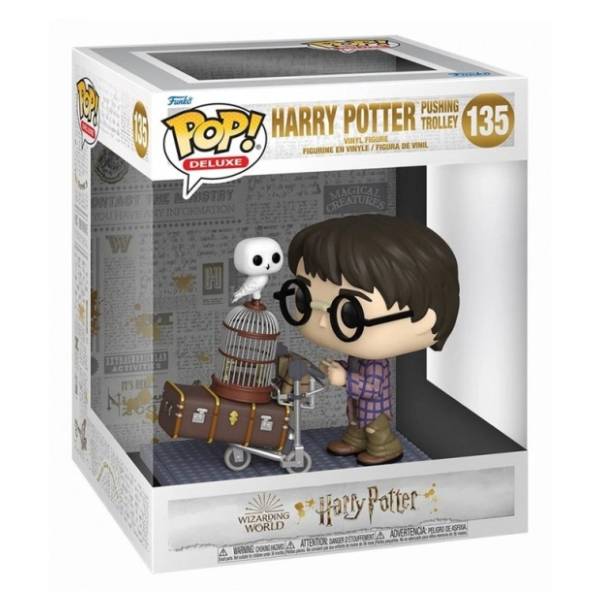  Figura Harry Potter Deluxe Pushing Trolley FUNKO