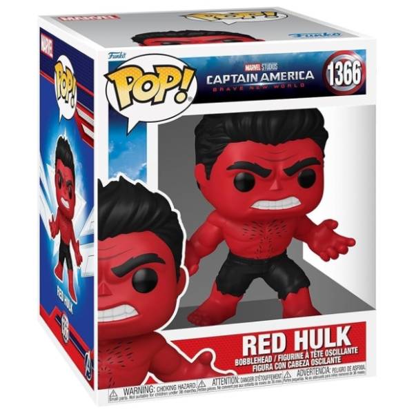 Figura Red Hulk Captain America Brave New World FUNKO