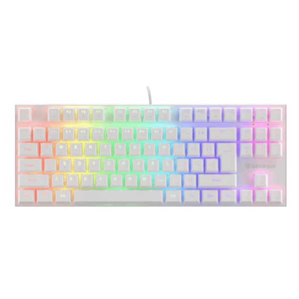 GENESIS tastatura Thor 303 TKL RGB (NKG-1862) bela