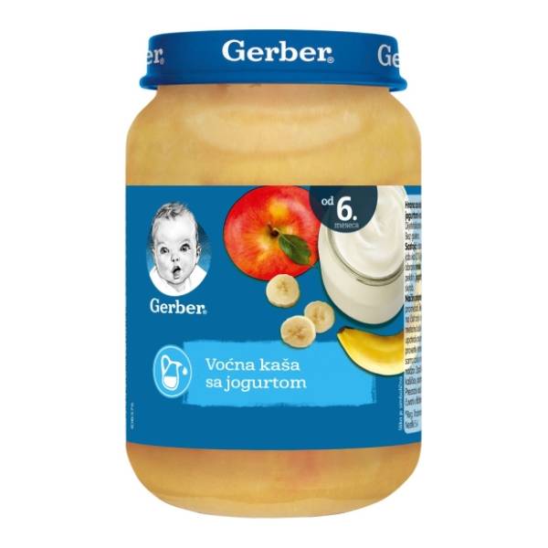 GERBER kašica voće sa jogurtom 190g