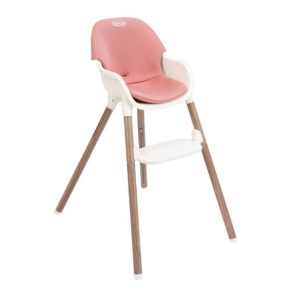 GRACO hranilica za bebe Presti dusty rose