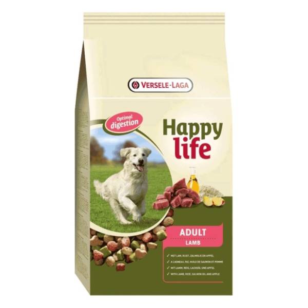 HAPPY LIFE Adult hrana za pse jagnjetina 15kg