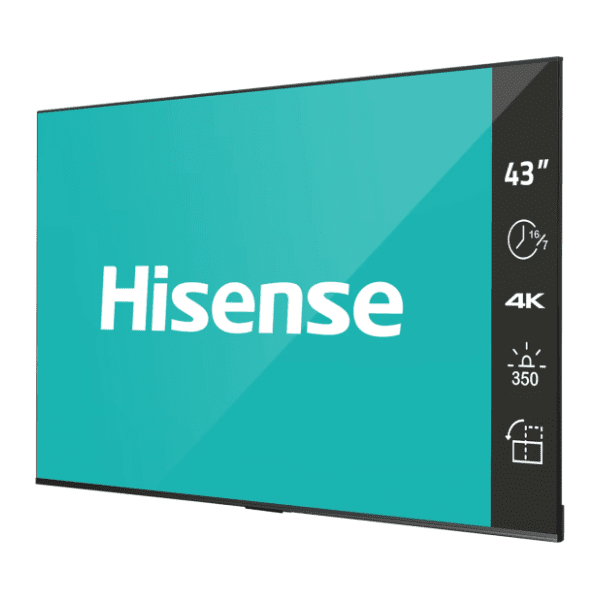 HISENSE displej 43'' ADS 4K Digital Signage 43DP30FE