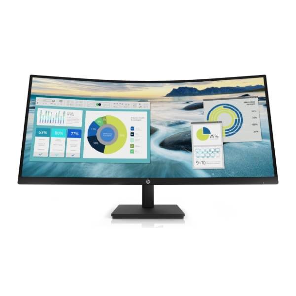 HP zakrivljeni monitor 34'' VA P34hc G4 crni