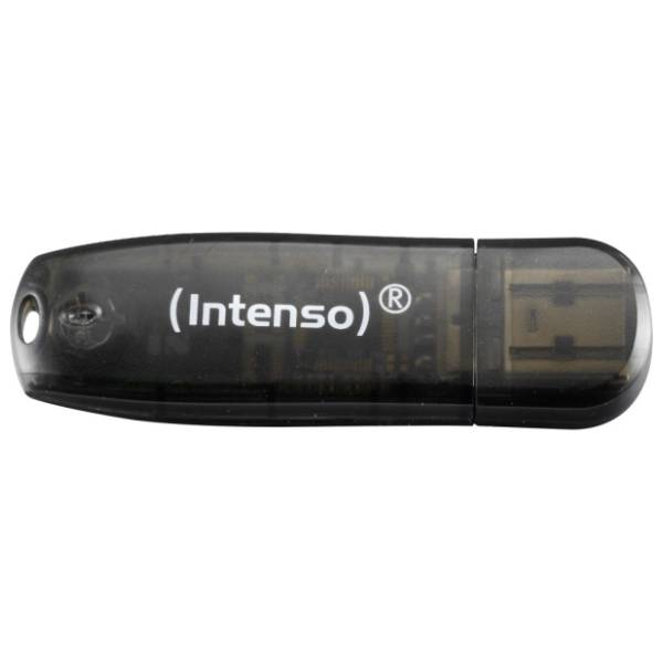 INTENSO USB flash memorija 16GB Rainbow Line crna