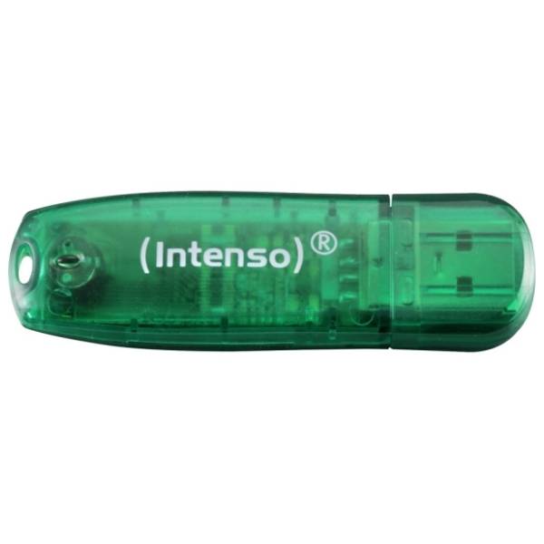INTENSO USB flash memorija 8GB Rainbow Line zelena