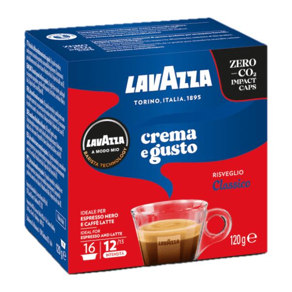 Kapsule ITALIAN COFFEE A Modo Mio Crema e Gusto 16kom