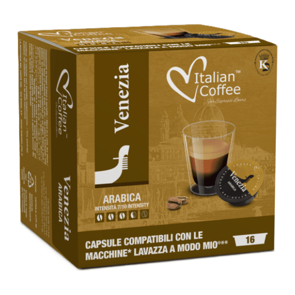 Kapsule ITALIAN COFFEE A Modo Mio Venezia Arabica 16kom