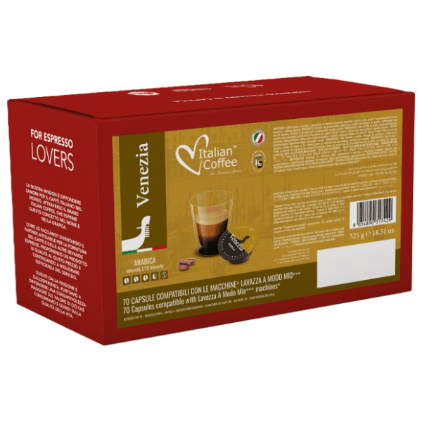 Kapsule ITALIAN COFFEE A Modo Mio Venezia Arabica 70kom
