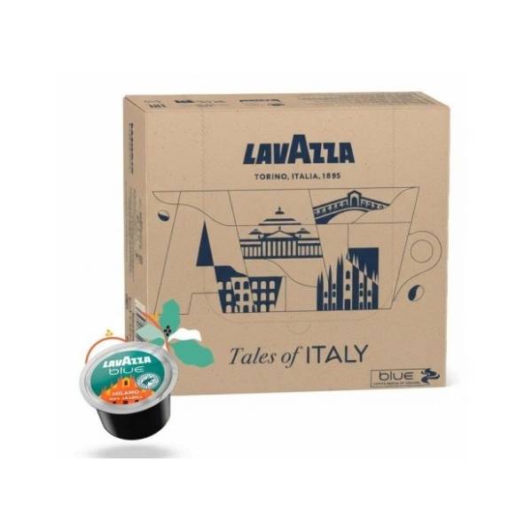 Kapsule LAVAZZA Blue tales of Italy Milano 100kom
