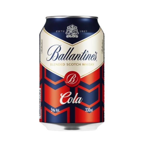 Koktel Ballantine's & Cola 5% 330ml