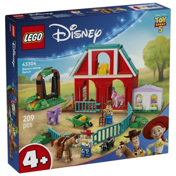 LEGO Disney Blejzin ranč sa konjima 43304