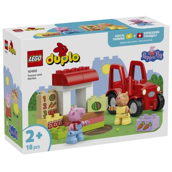 LEGO DUPLO traktor i pijaca 10468