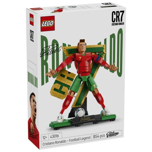 LEGO Editions Cristiano Ronaldo fudbalska legenda 43016