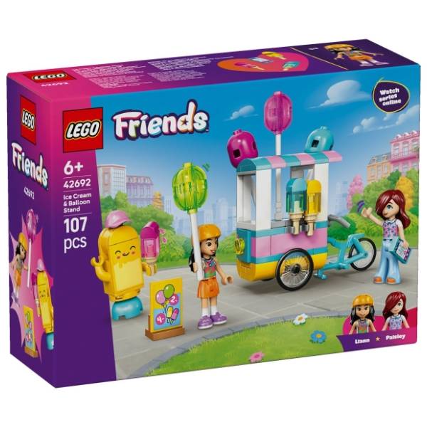 LEGO Friends štand sa sladoledom i balonima 42692