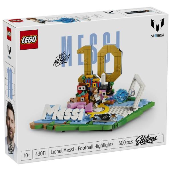 LEGO Editions Lionel Messi fudbalski najbolji trenuci 43011