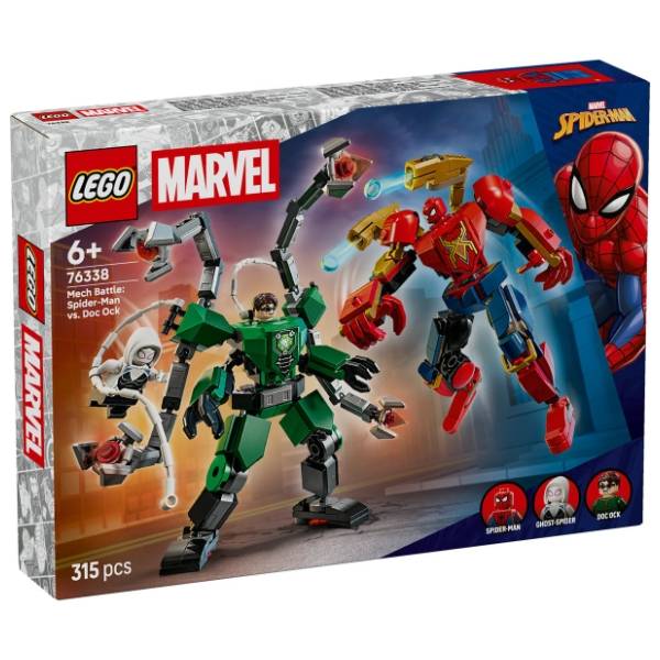 LEGO Marvel borba mekova Spajdermen protiv Dok Oka 76338